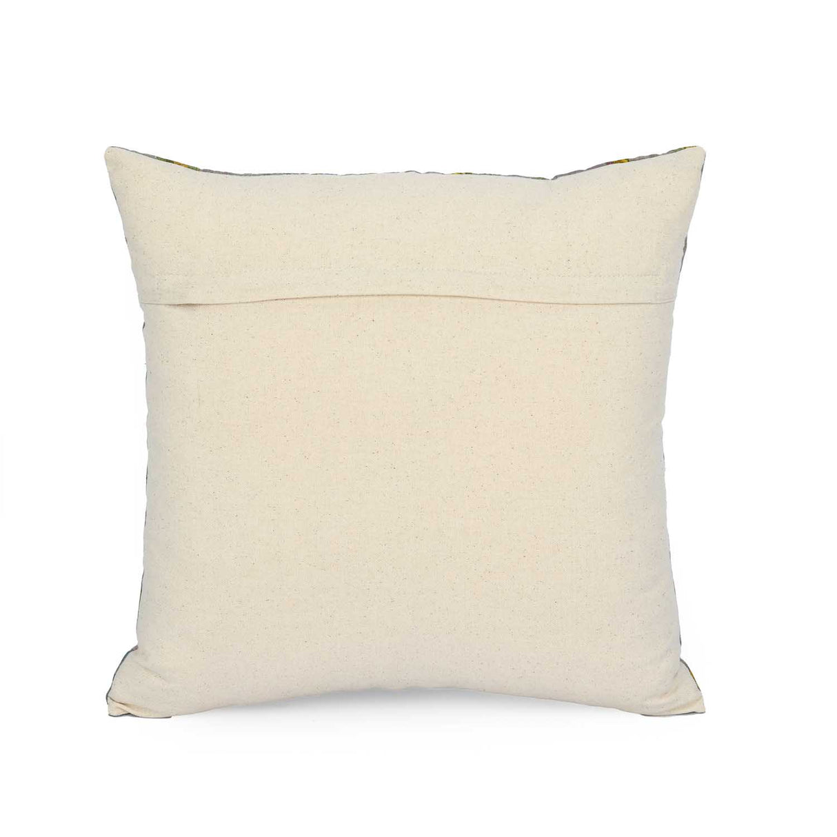 Floral Bunch Cotton Cushion Cover- Multicolor