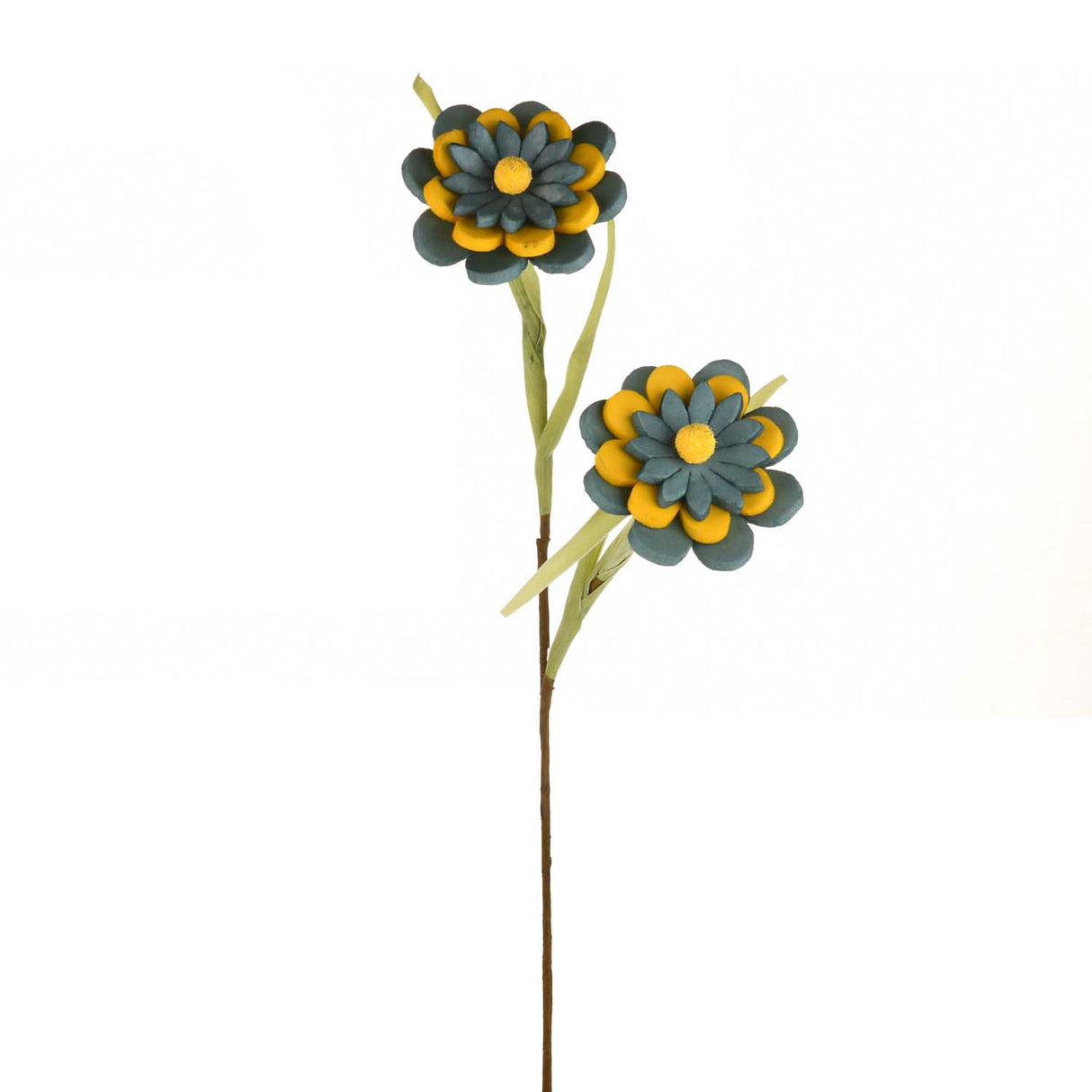 Artificial Flower Bunch- Orange and Green