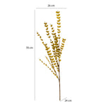 Artificial Eucalyptus Filler Stick- Yellow