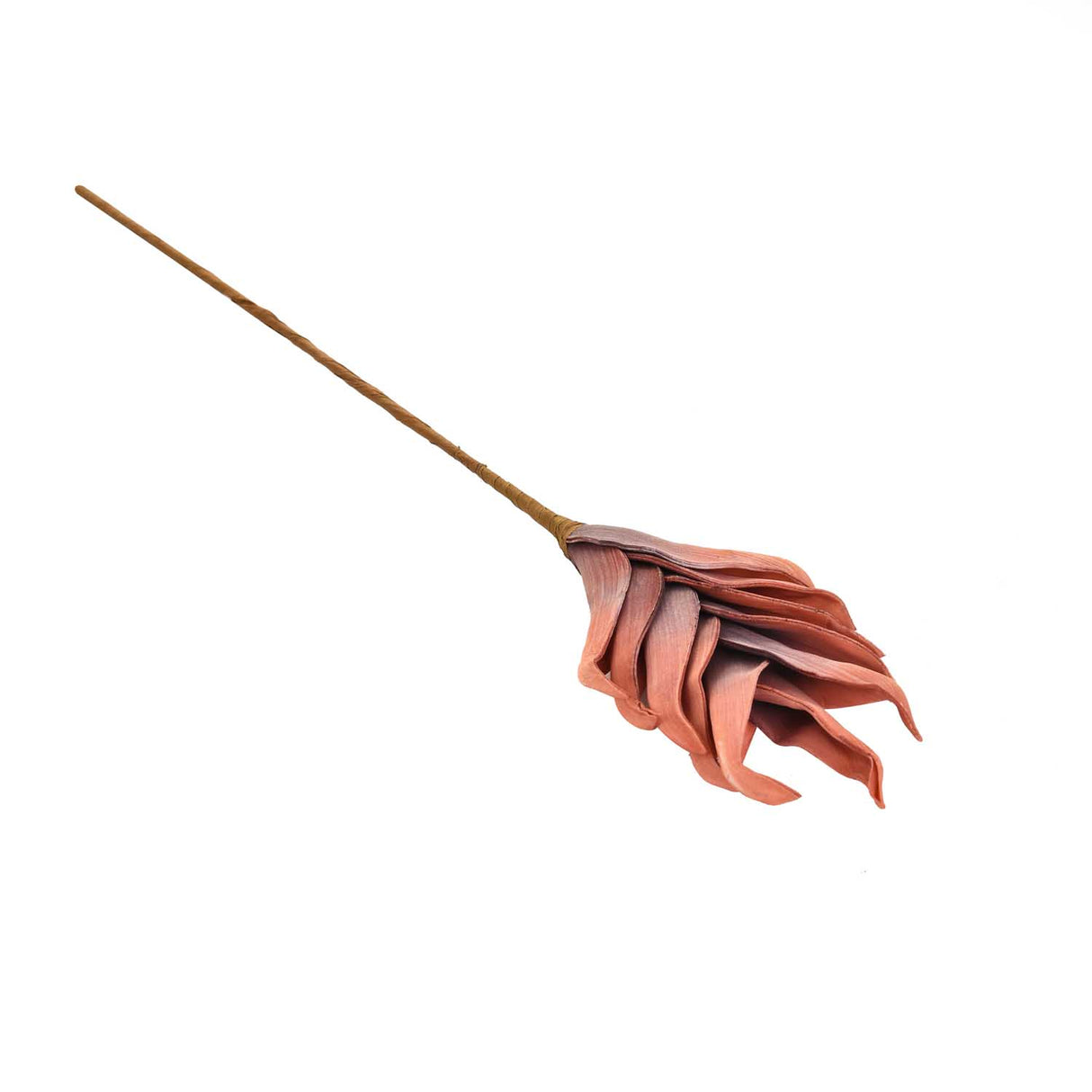 Artificial Heliconia Filler Stick- Coral