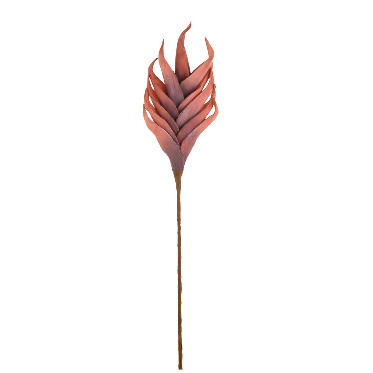 Artificial Heliconia Filler Stick- Coral