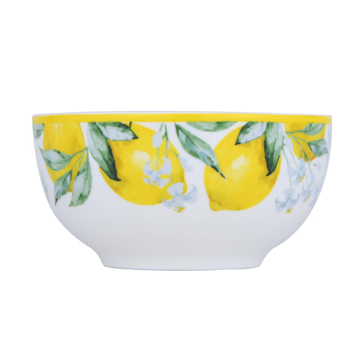 Lemon Lush Ceramic Bowl- Yellow, 11.5 cm