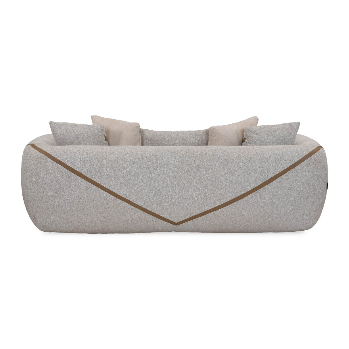 Ondina 3 Seater Fabric Sofa- Beige