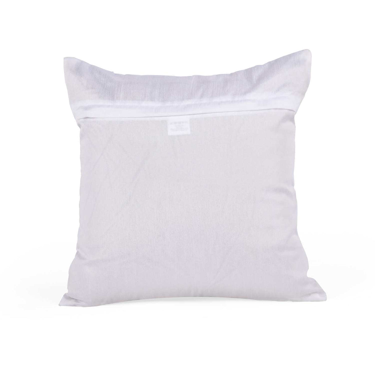 Wavy Pattern Polyester Cushion Cover- Gold and Grey