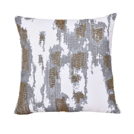 Blur Abstract Pattern Polyester Cushion Cover- Multicolor