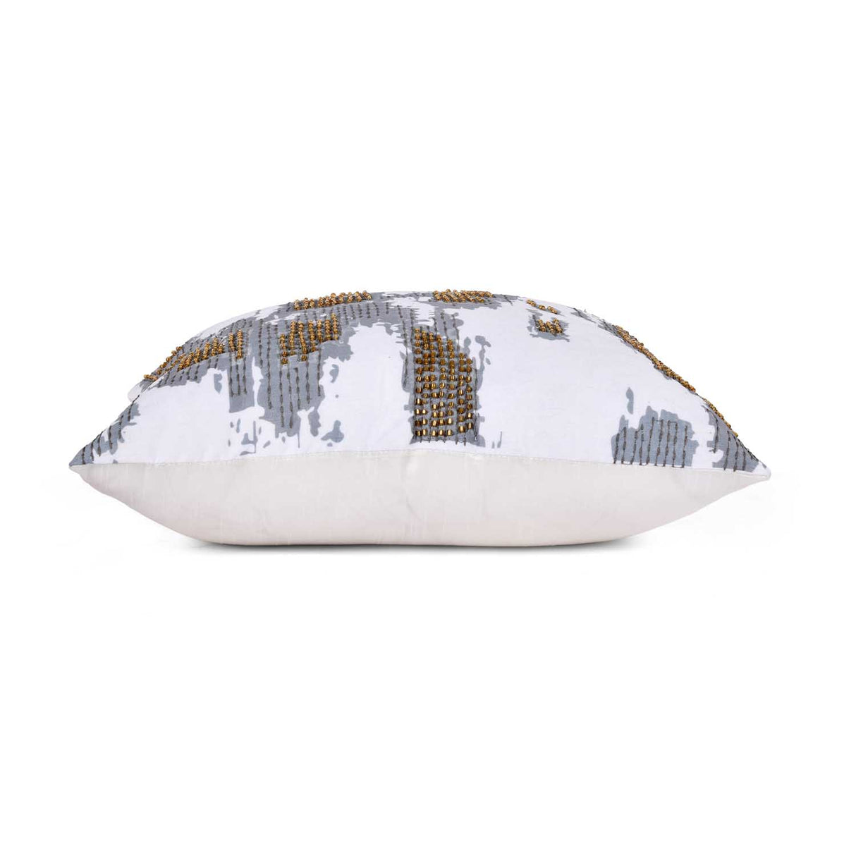 Blur Abstract Pattern Polyester Cushion Cover- Multicolor