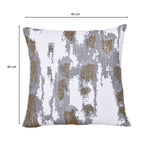 Blur Abstract Pattern Polyester Cushion Cover- Multicolor