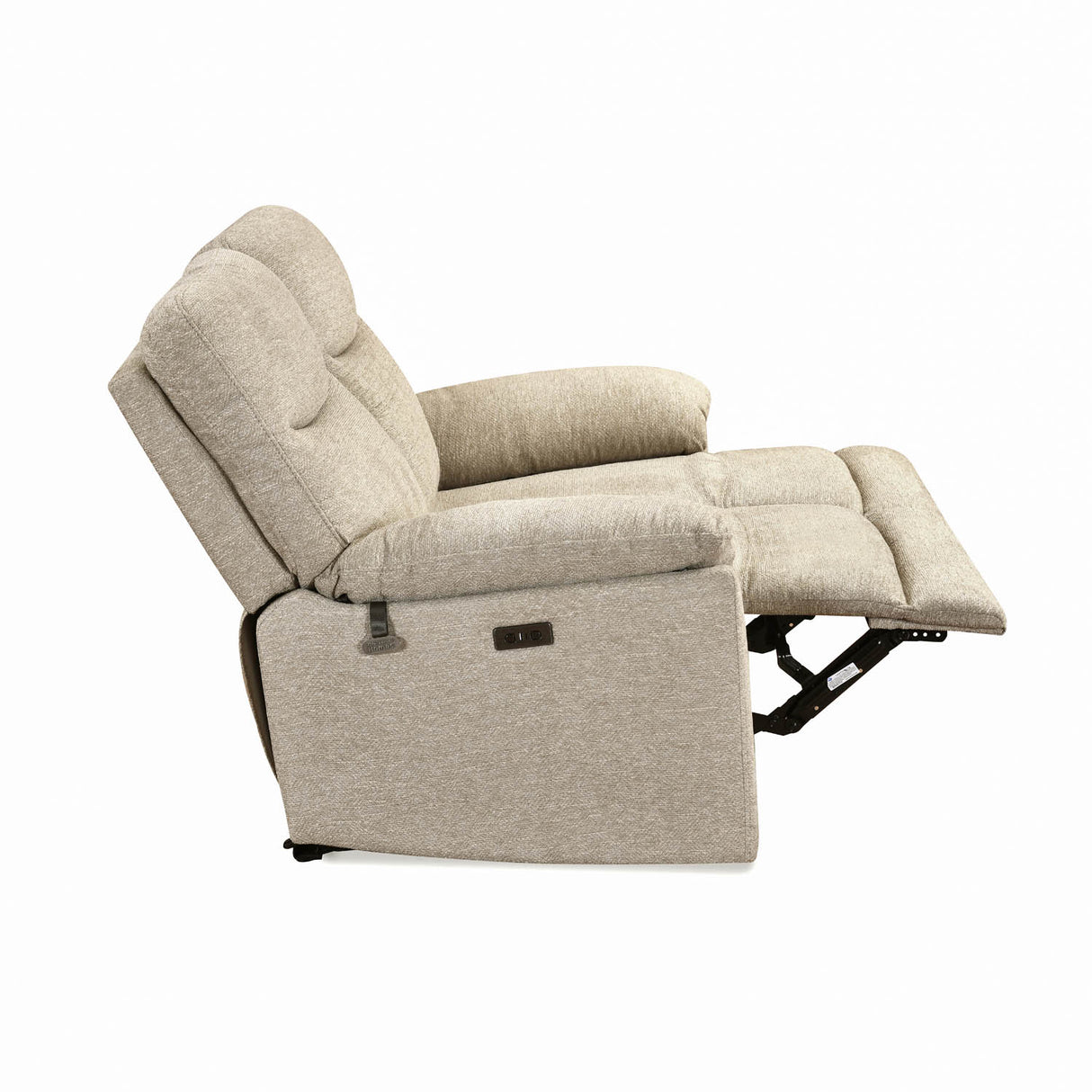 Wagner 2 Seater Electric Recliner Sofa- Beige