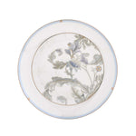 38 Pieces Leafora Porcelain Dinner Set- White and Blue