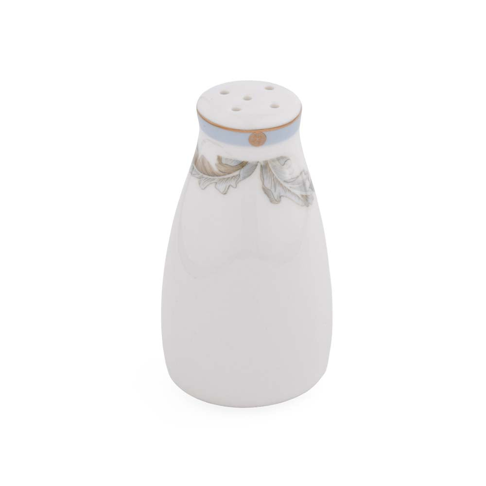 38 Pieces Leafora Porcelain Dinner Set- White and Blue