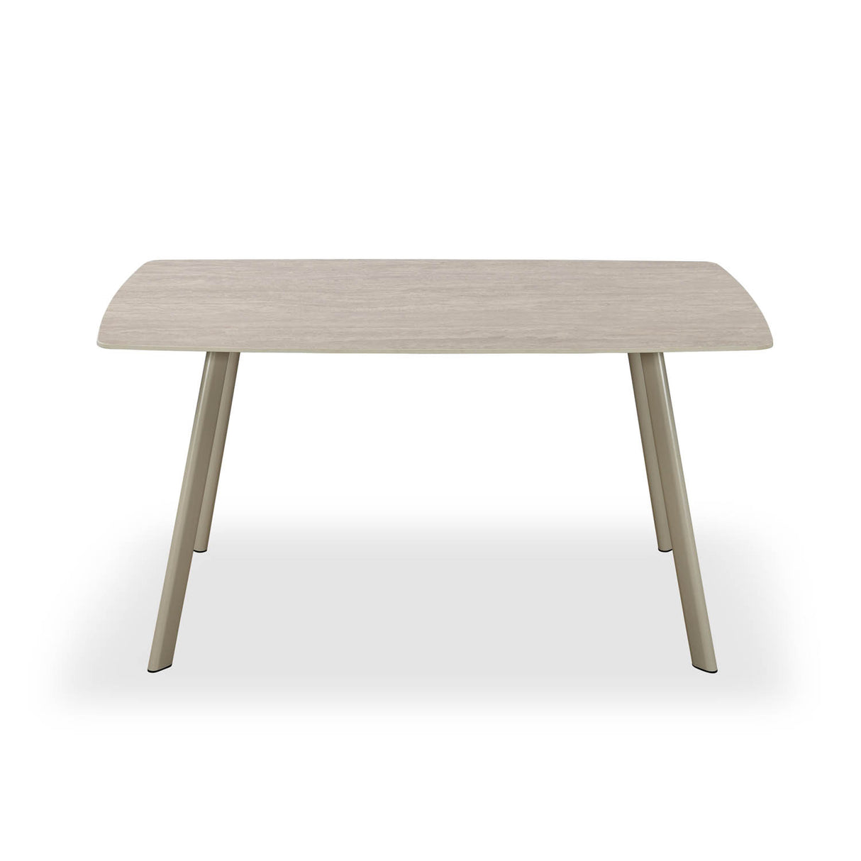 Glenview 6 Seater Travertine Dining Set- Beige