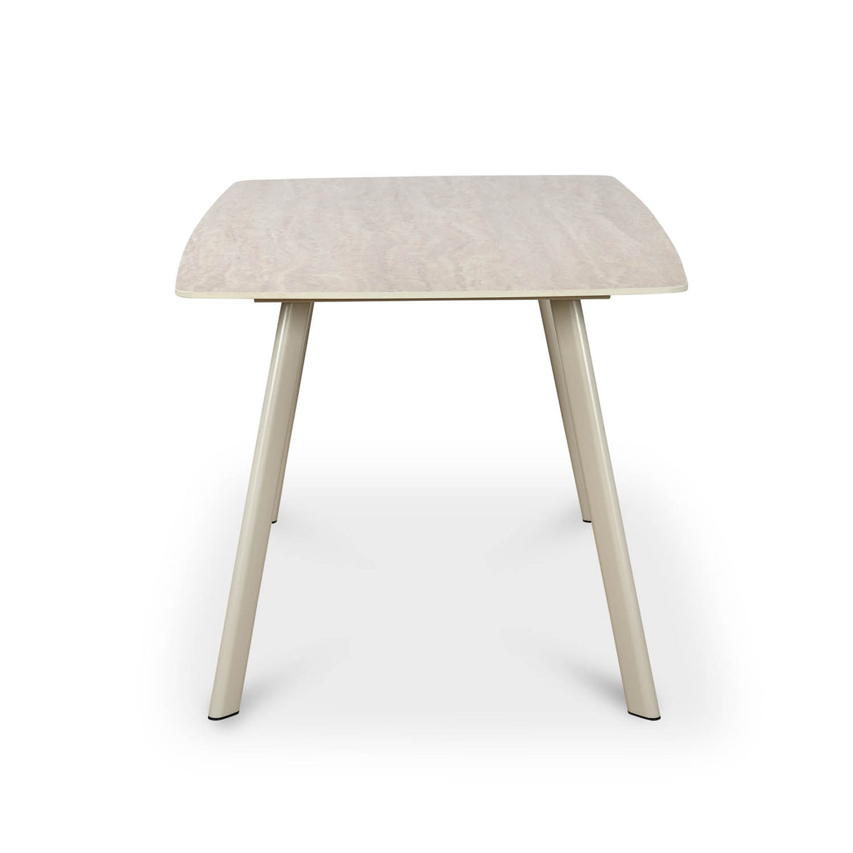 Glenview 6 Seater Travertine Dining Set- Beige