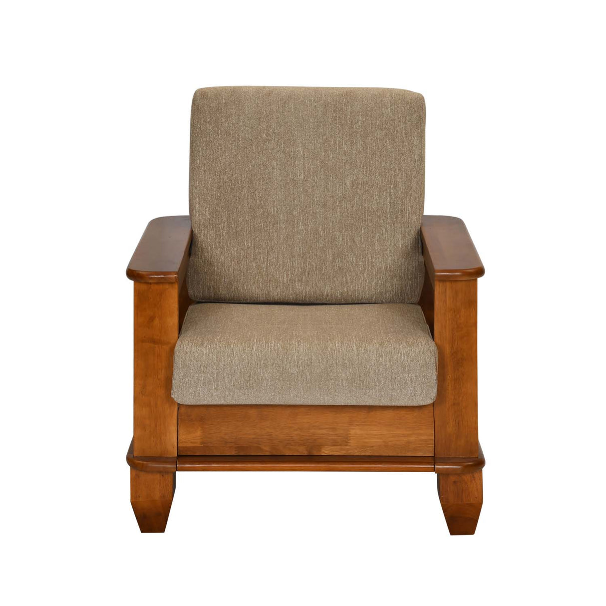 Elena Nios 1 Seater Fabric Sofa- New Wenge