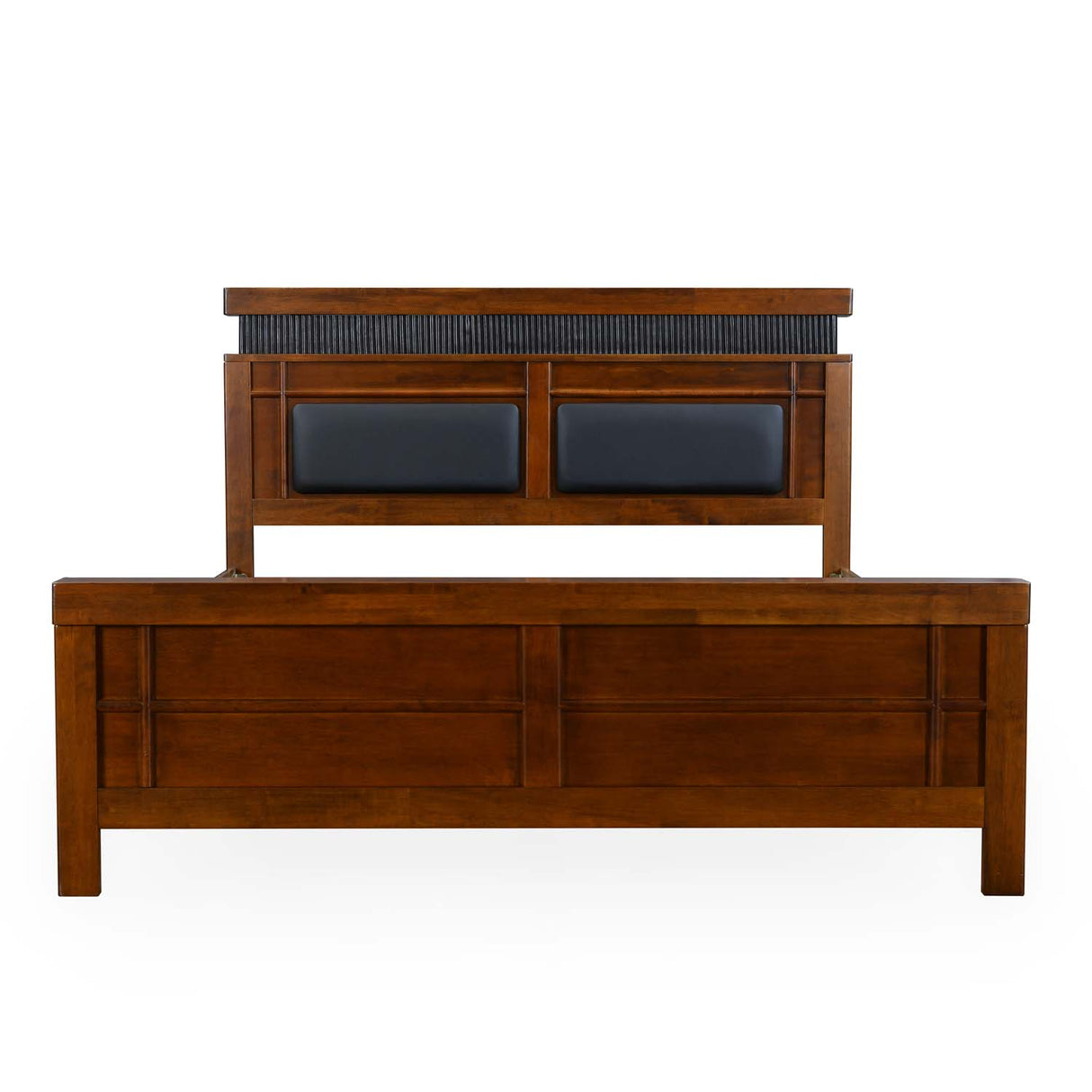 Autum Queen Bed Without Storage- Cappuccino