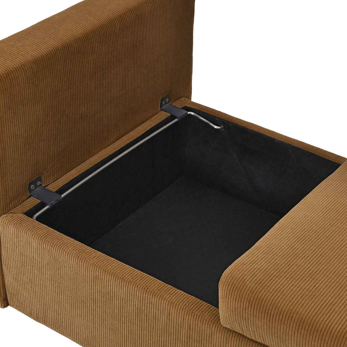 Flip 2 Seater Sofa Cum Bed- Brown