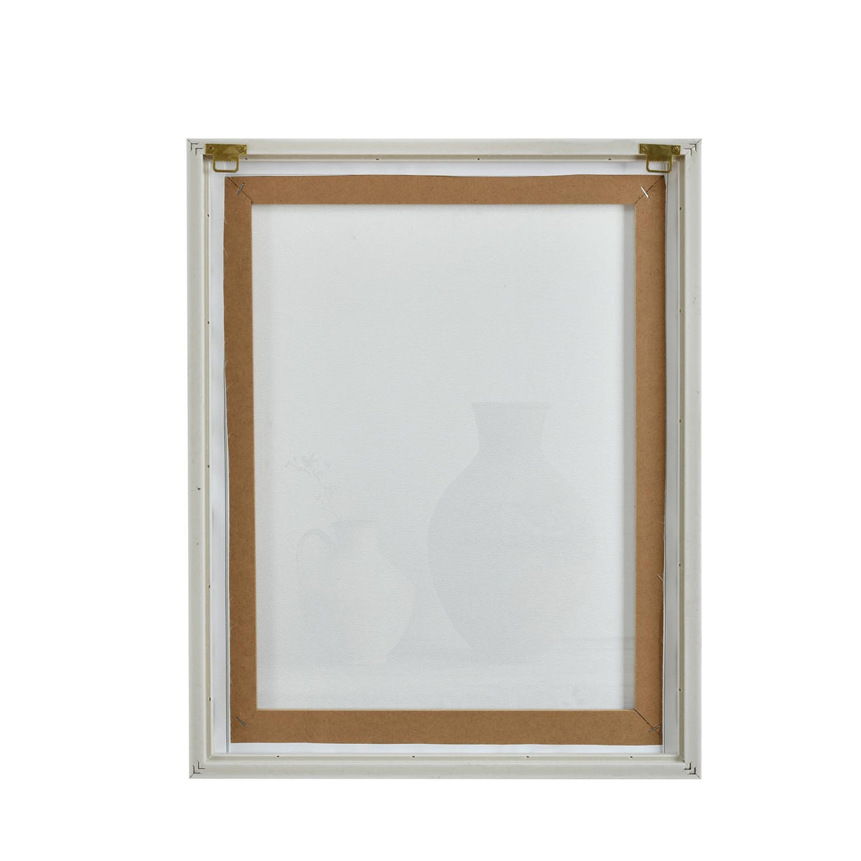 Still Life Vases Canvas Wall Painting- Brown