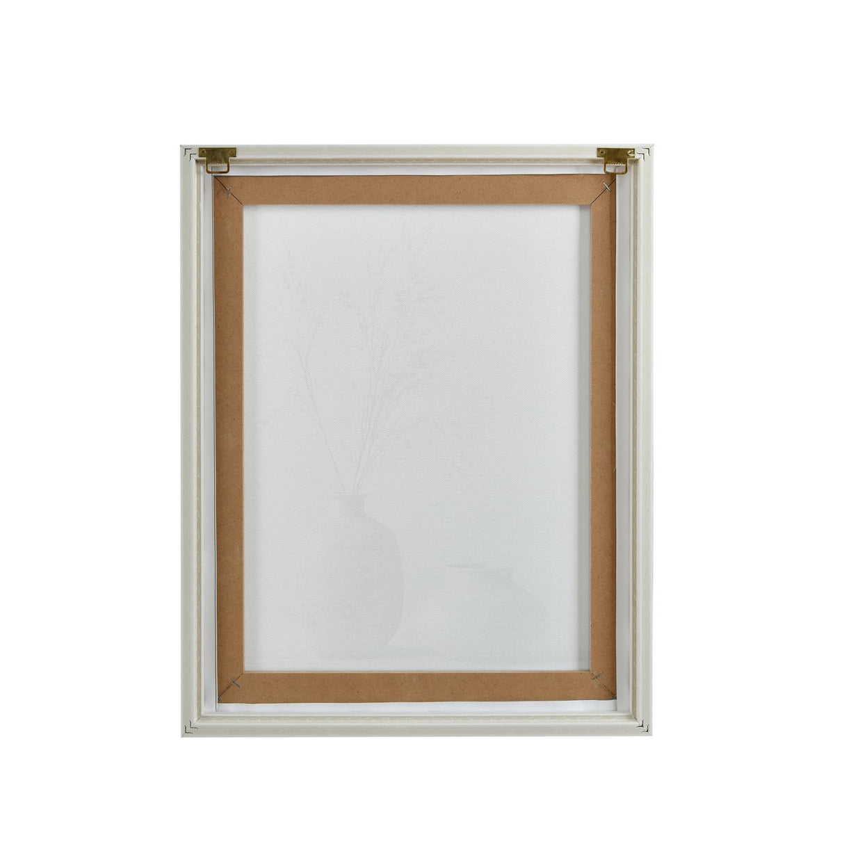 Drystick Vase Still Life Canvas Wall Painting- Brown & Grey