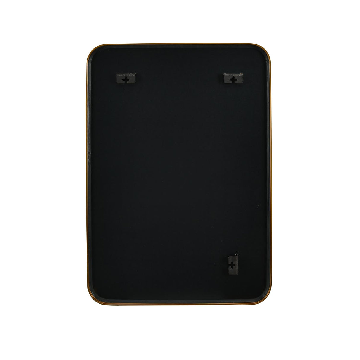Decorative Rectangular Wall Mirror- Gold