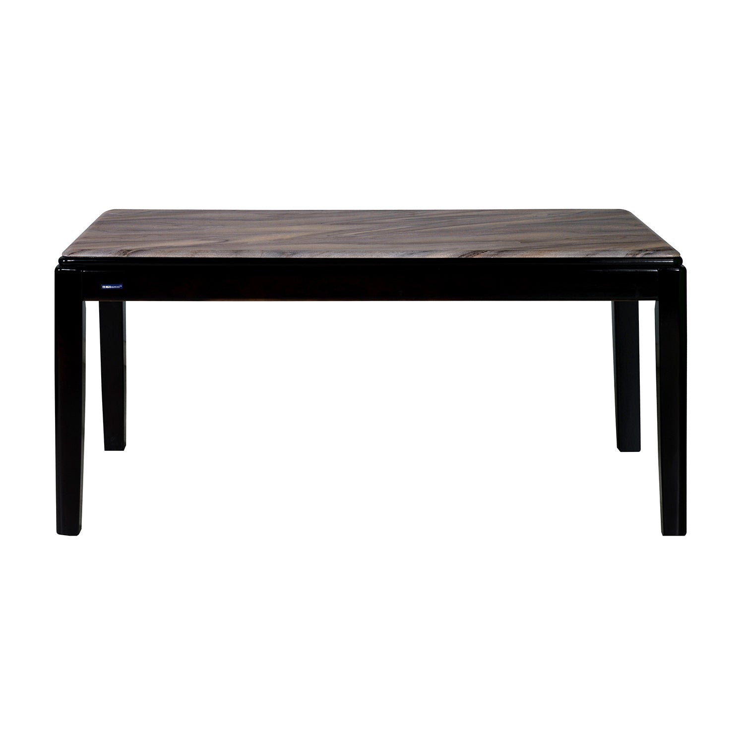 Enoc + Elena 6 Seater Dining Set (Walnut)