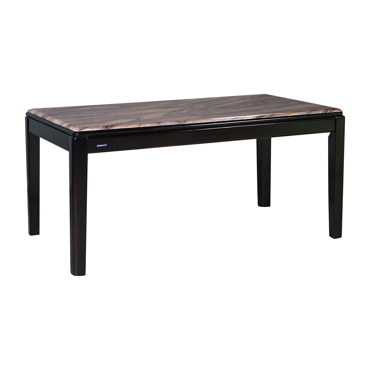 Enoc + Elena 6 Seater Dining Set (Walnut)