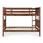 Dom Solid Wood Bunk Bed- Cappuccino