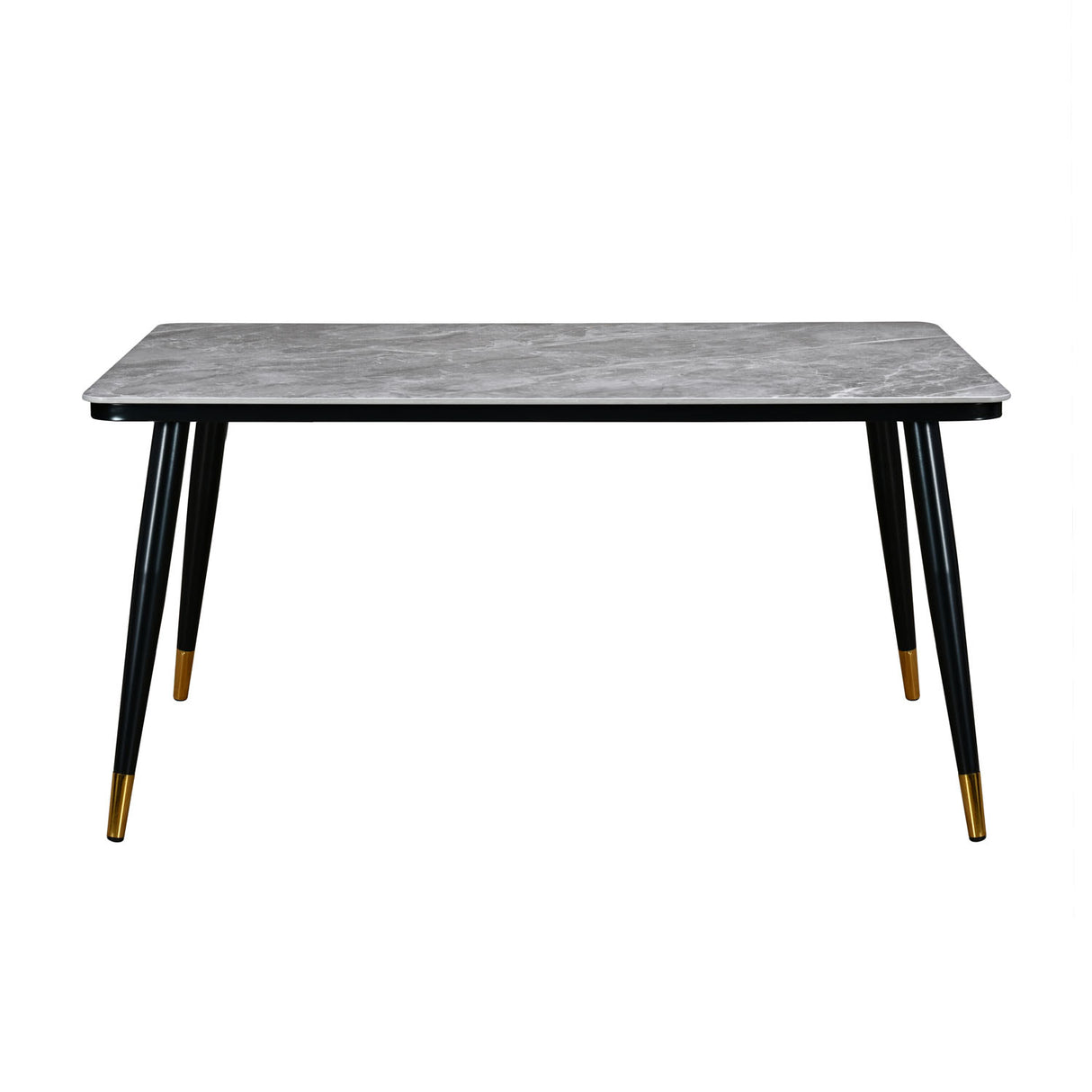 Flair Dining Table (Grey & Black)