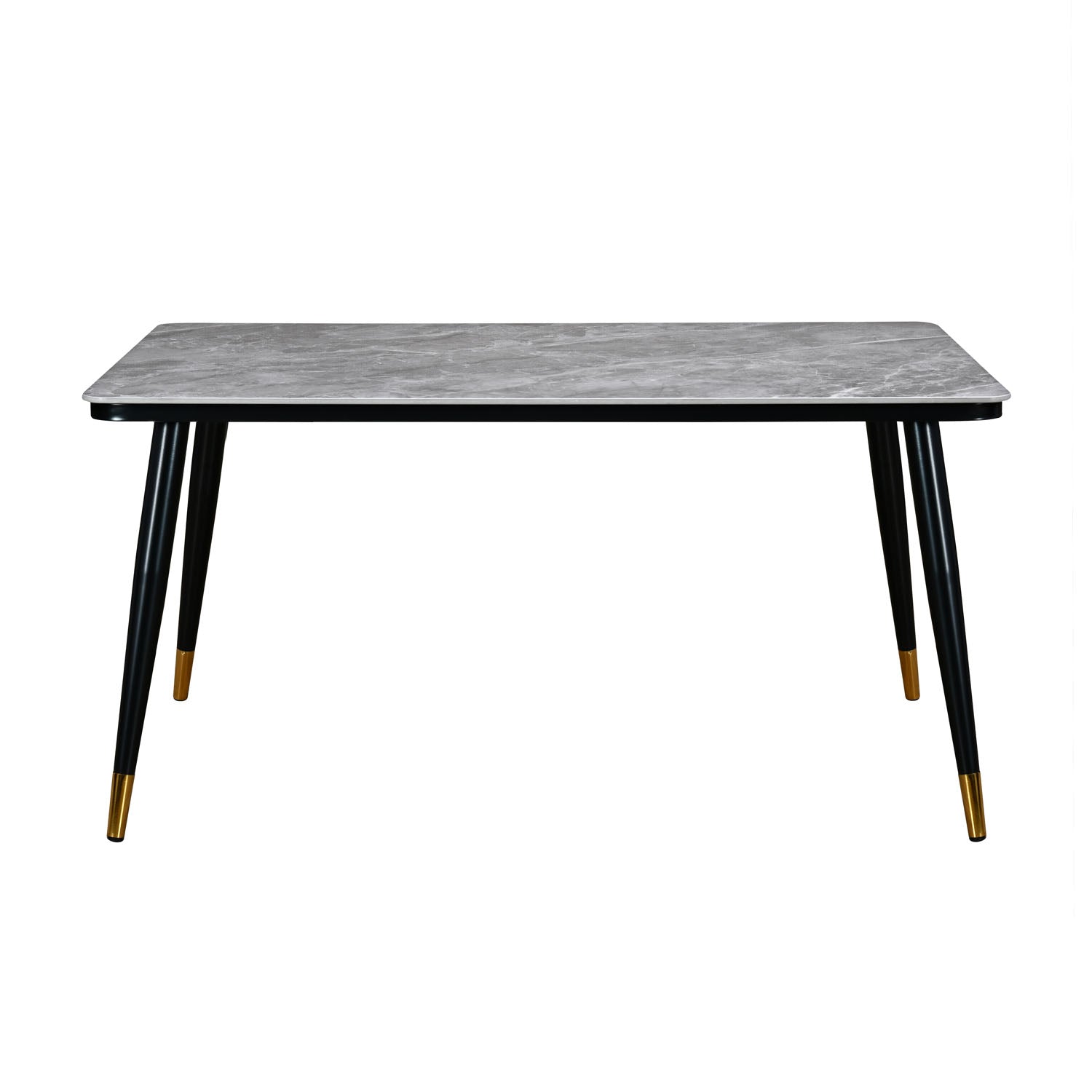 Flair Dining Table (Grey & Black)