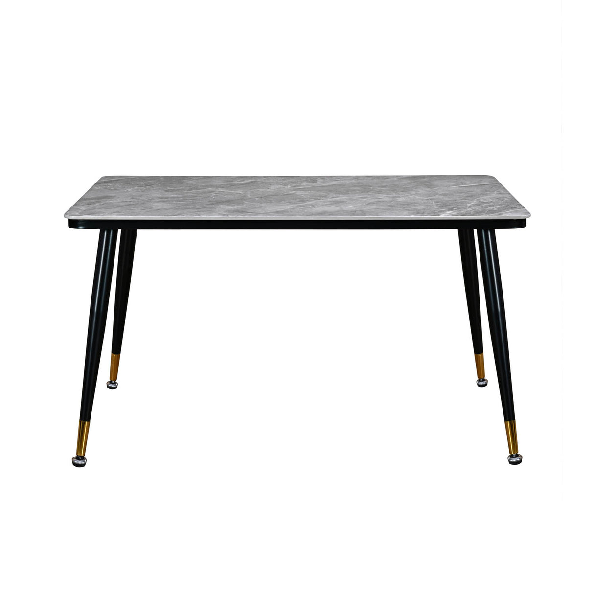 Flair 4 Seater Dining Table- Grey and Black