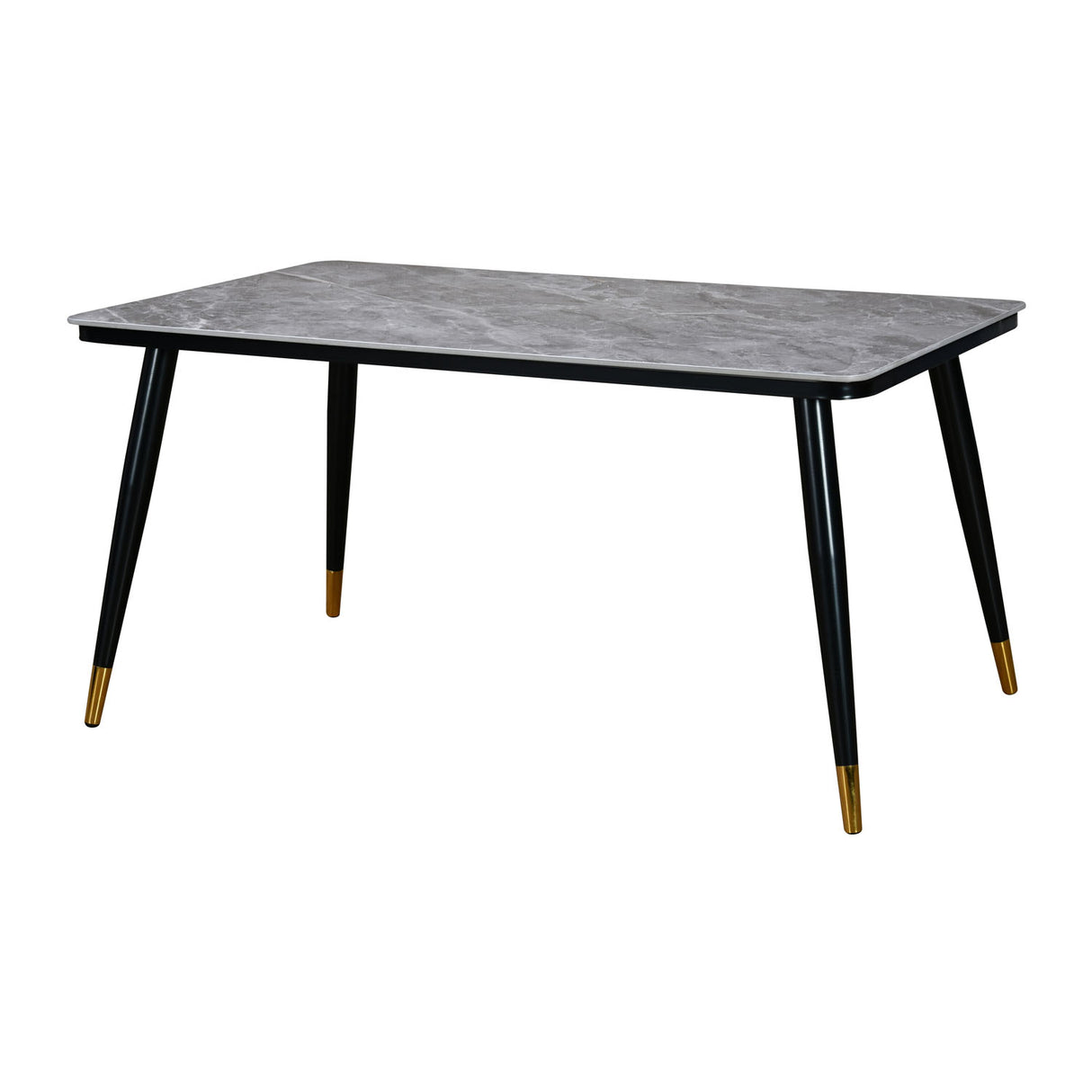 Flair Dining Table (Grey & Black)