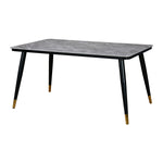 Flair Dining Table (Grey & Black)
