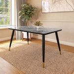 Flair Dining Table (Grey & Black)