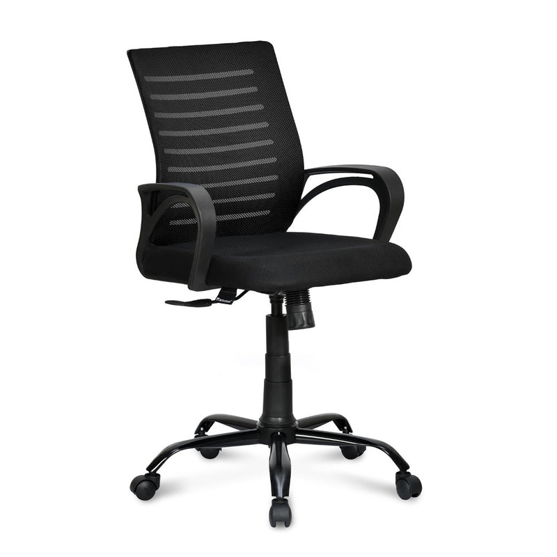 Giza Mid Back Office Chair - Slight Side View