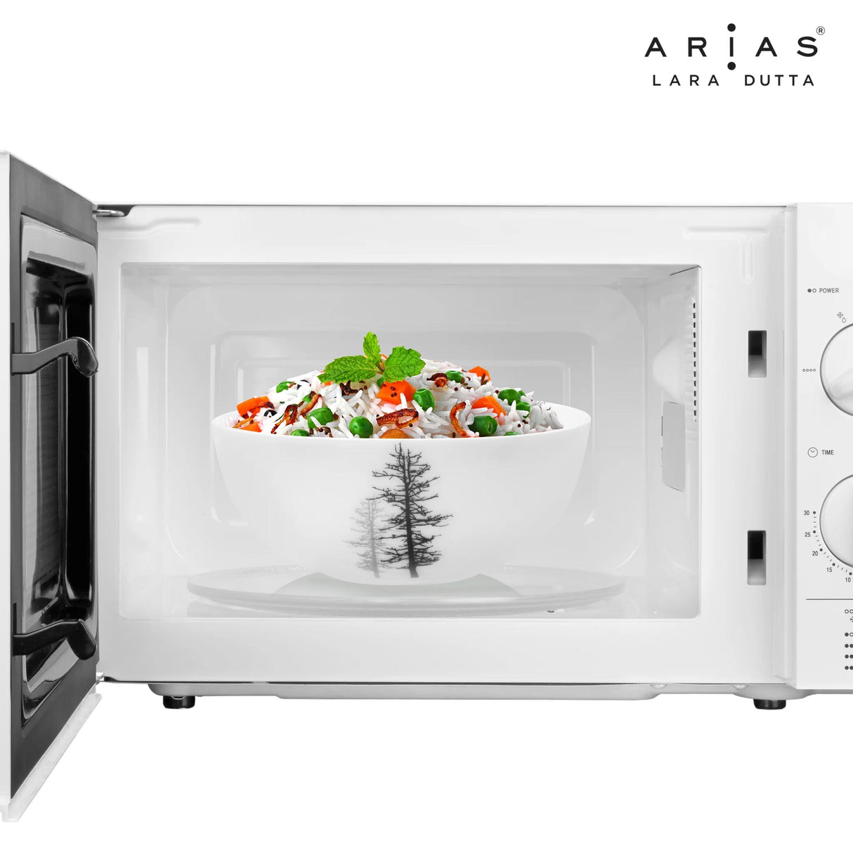 Arias by Lara Dutta Moon Winter Forest Dinner Set - 33 Pieces