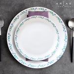 Arias by Lara Dutta Moon Morning Glory Dinner Set - 14 Pieces
