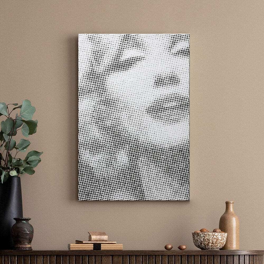 Nilkamal Marilyn Monroe Canvas Wall Painting Grey White