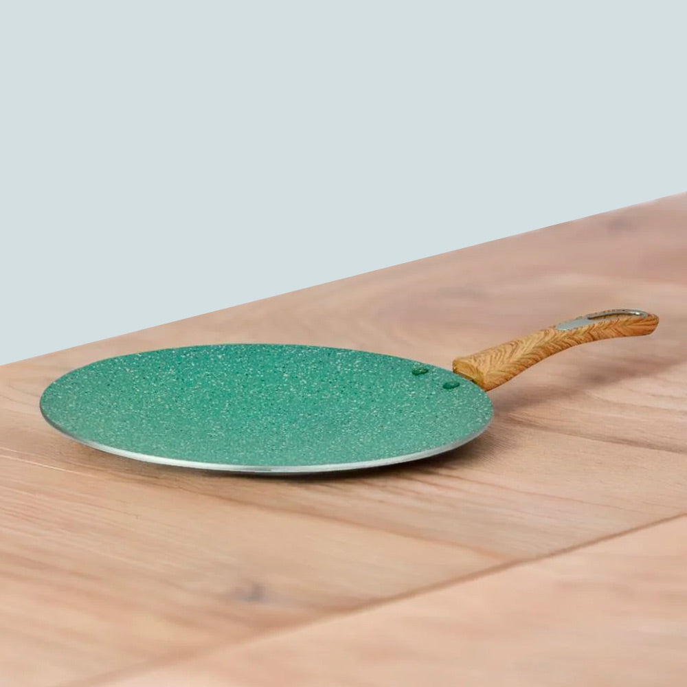 Nilkamal Arias by Lara Dutta Non-Stick 28 cm Roti Tawa (Emerald)