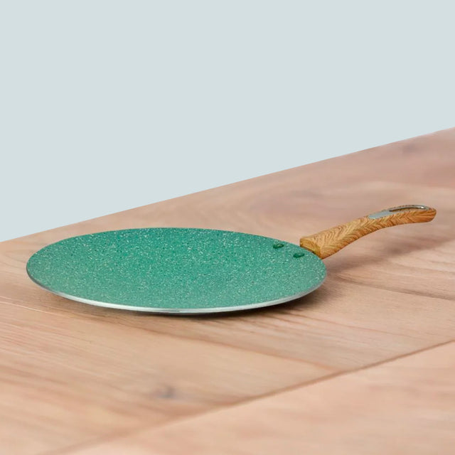 Nilkamal Arias by Lara Dutta Non-Stick 28 cm Roti Tawa (Emerald)