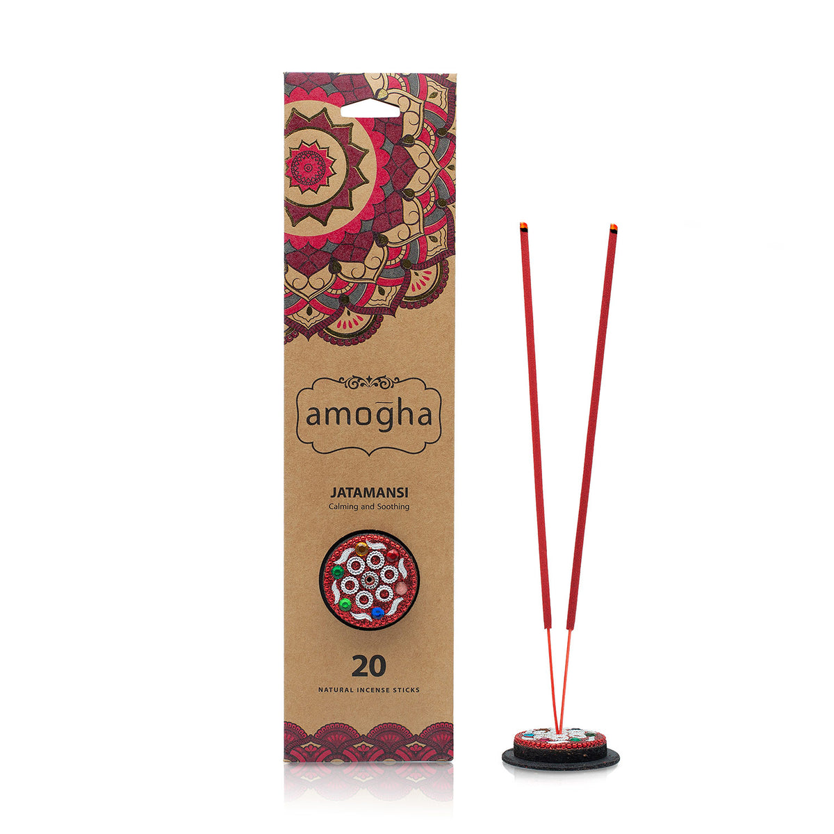 IRIS Amogha Jatmansi Fragrance Incense Sticks Pack of 20