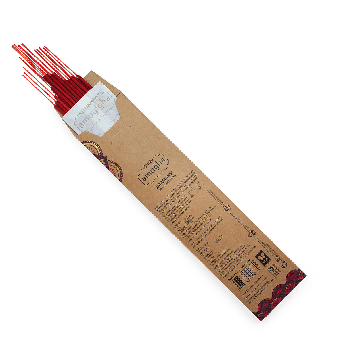 IRIS Amogha Jatmansi Fragrance Incense Sticks Pack of 20