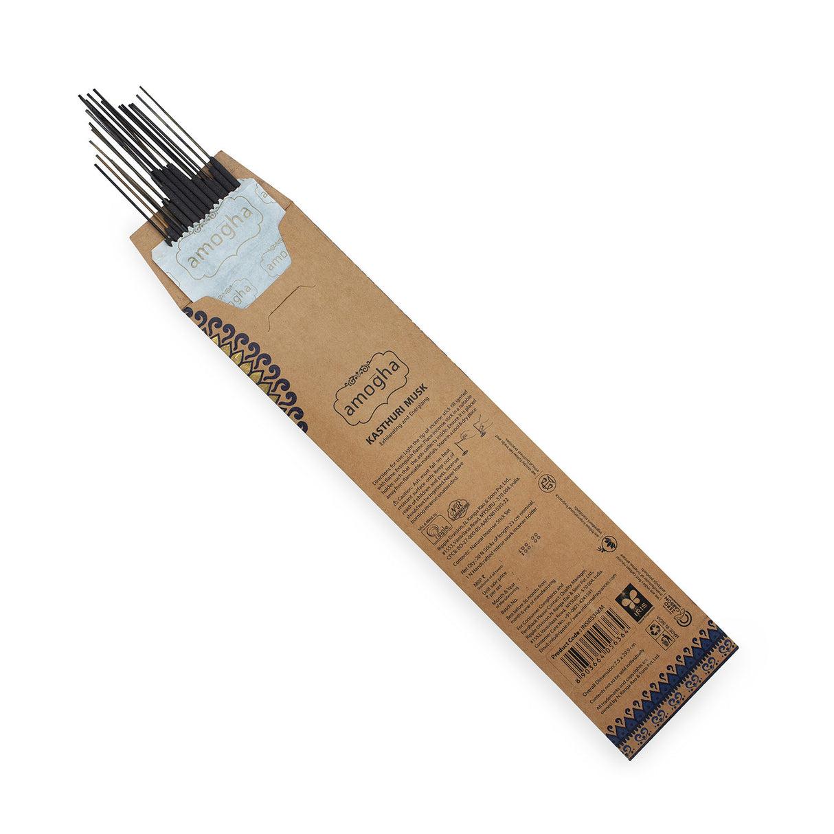 IRIS Amogha Kasthuri Musk Fragrance Incense Sticks Pack of 20