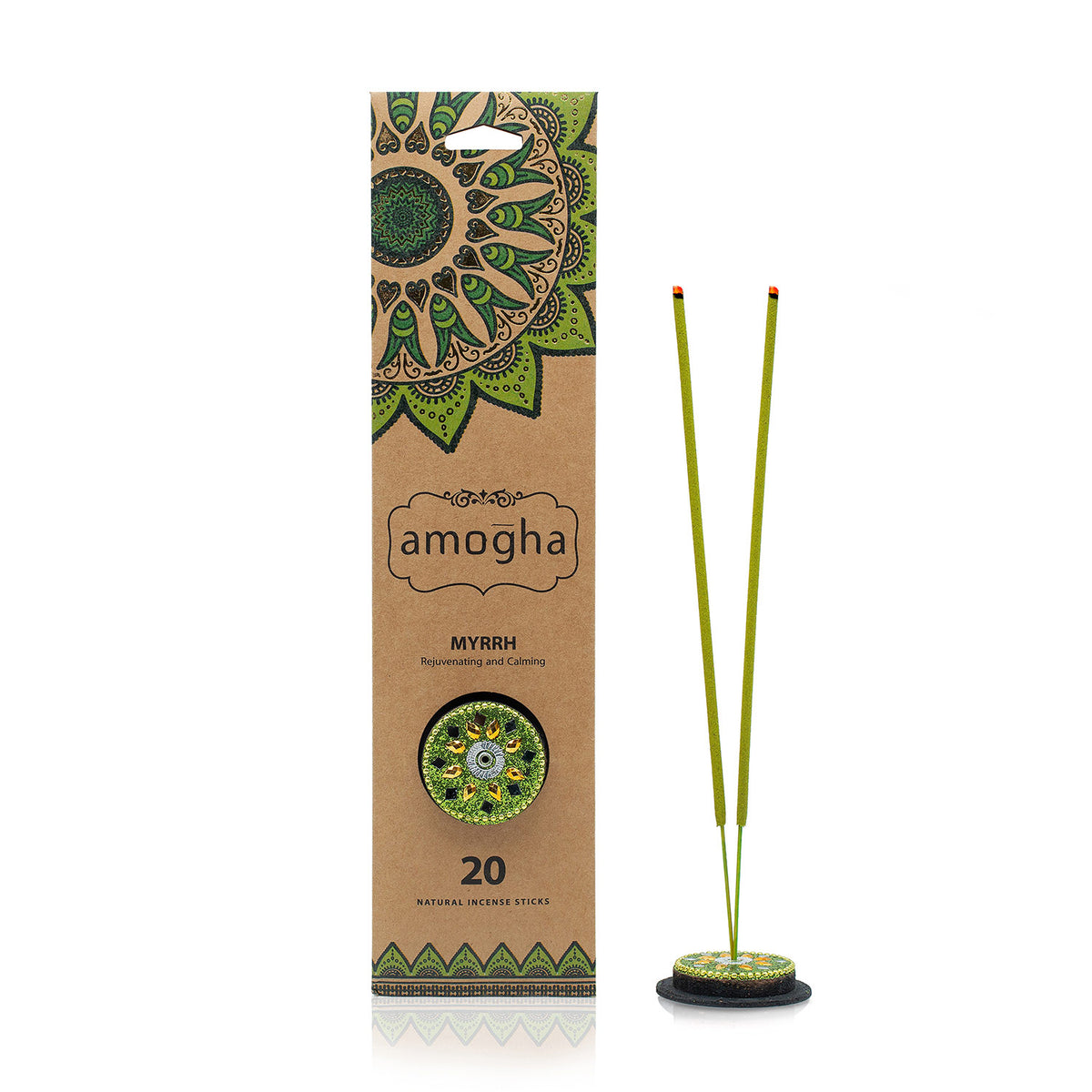 IRIS Amogha Myrrh Fragrance Incense Sticks Pack of 20
