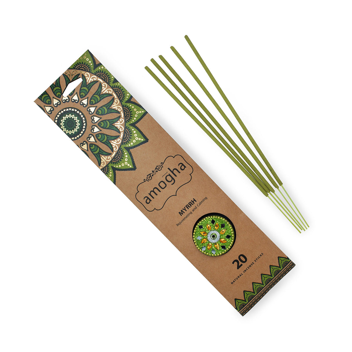 IRIS Amogha Myrrh Fragrance Incense Sticks Pack of 20