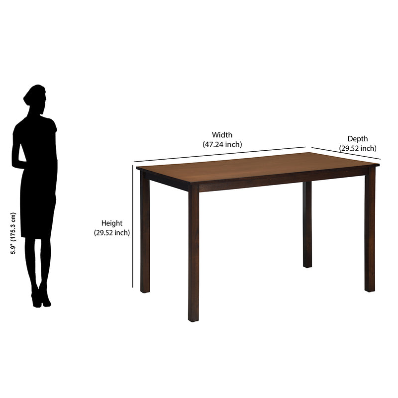 Tansy 4 Seater Dining Set (Antique Cherry)