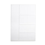 Max 3 Door Wardrobe (Frosty White)
