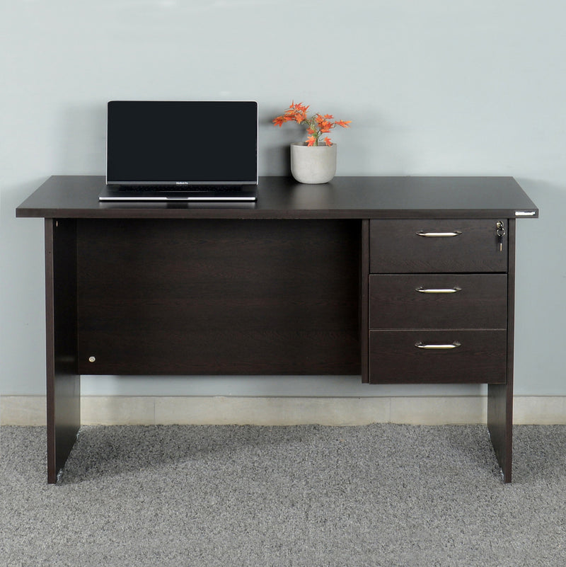 Nilkamal maximus 5Ft Engineered Wood Office Table New Wenge