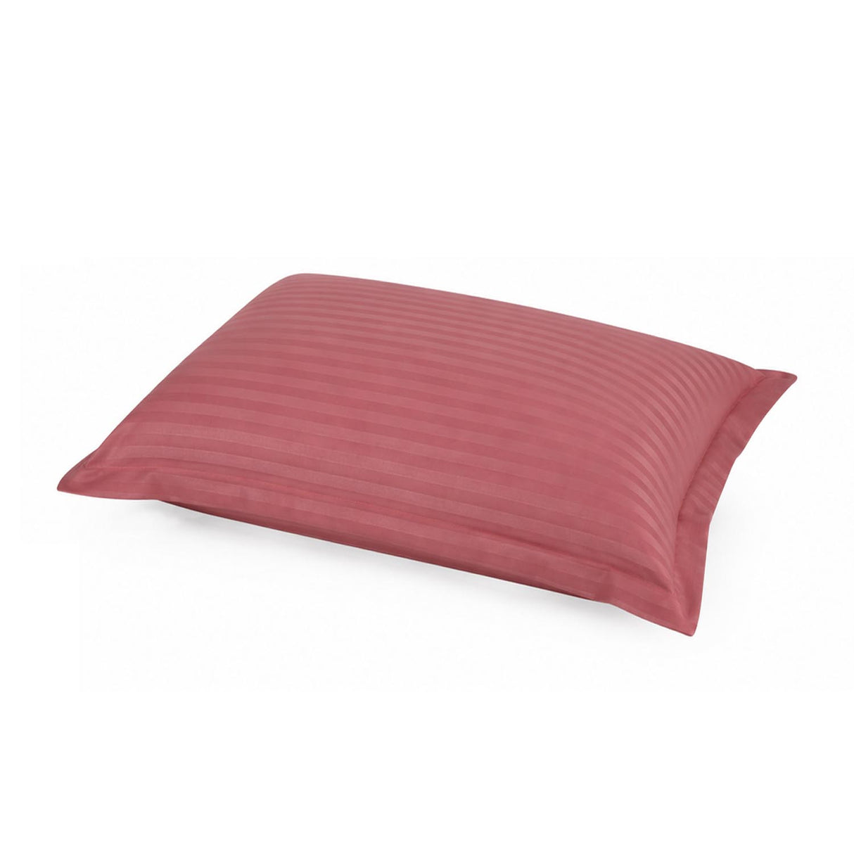Solid Polyester Queen Bedsheet with 2 Pillow Covers- Pink