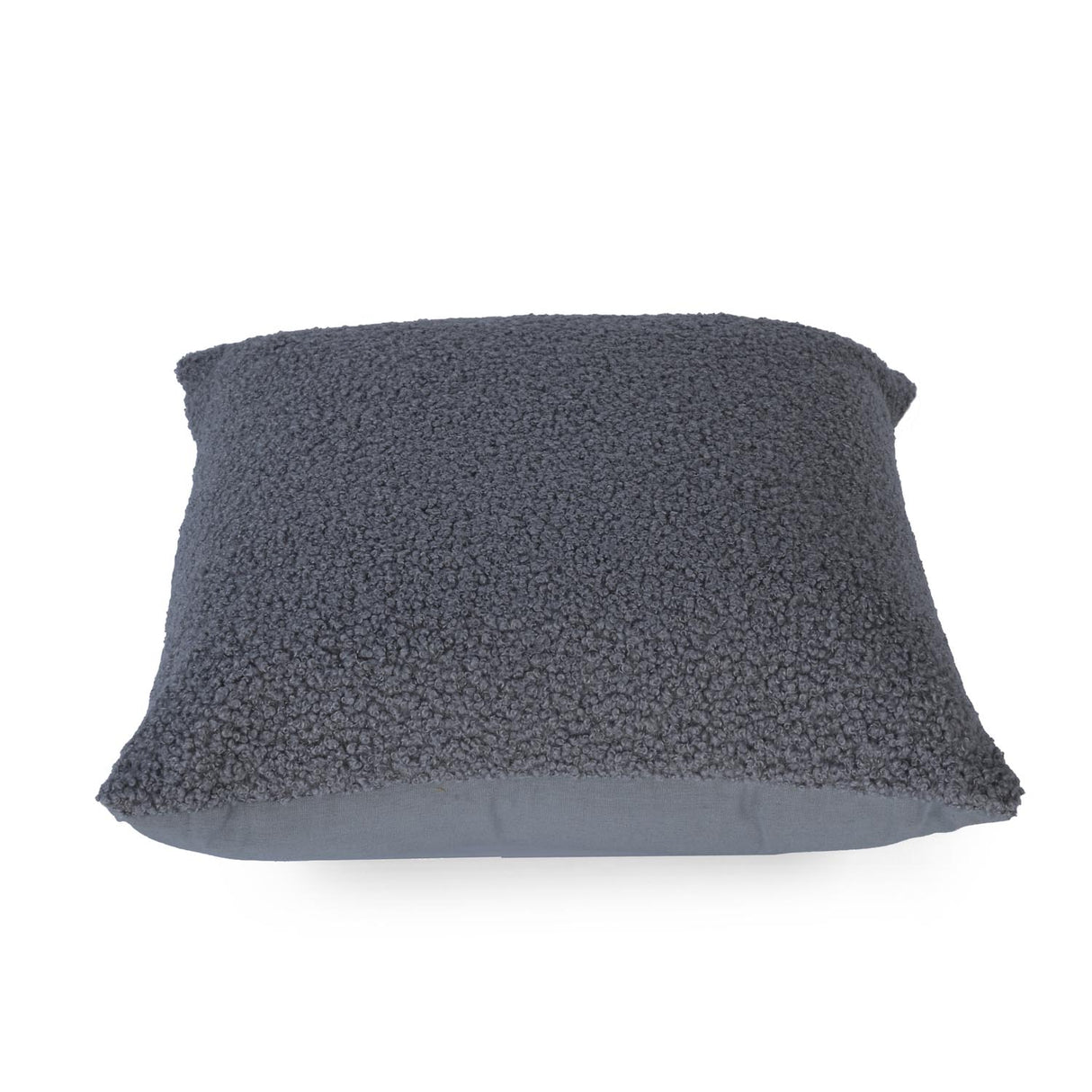 Solid Textured 30" x 30" Filled Cushion- Grey