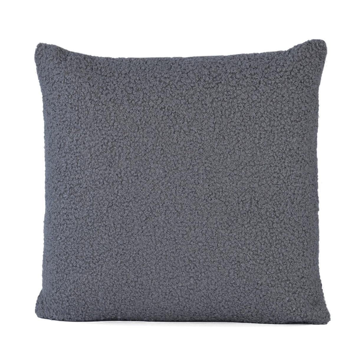 Solid Textured 30" x 30" Filled Cushion- Grey