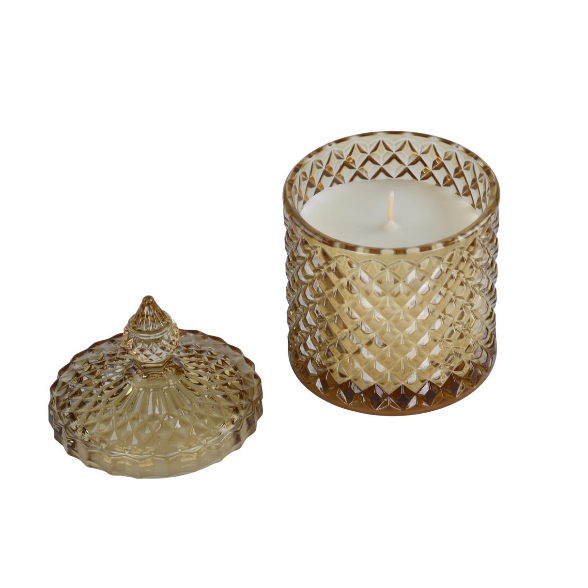 Breeze Town Honey Jar Candle- Light Yellow