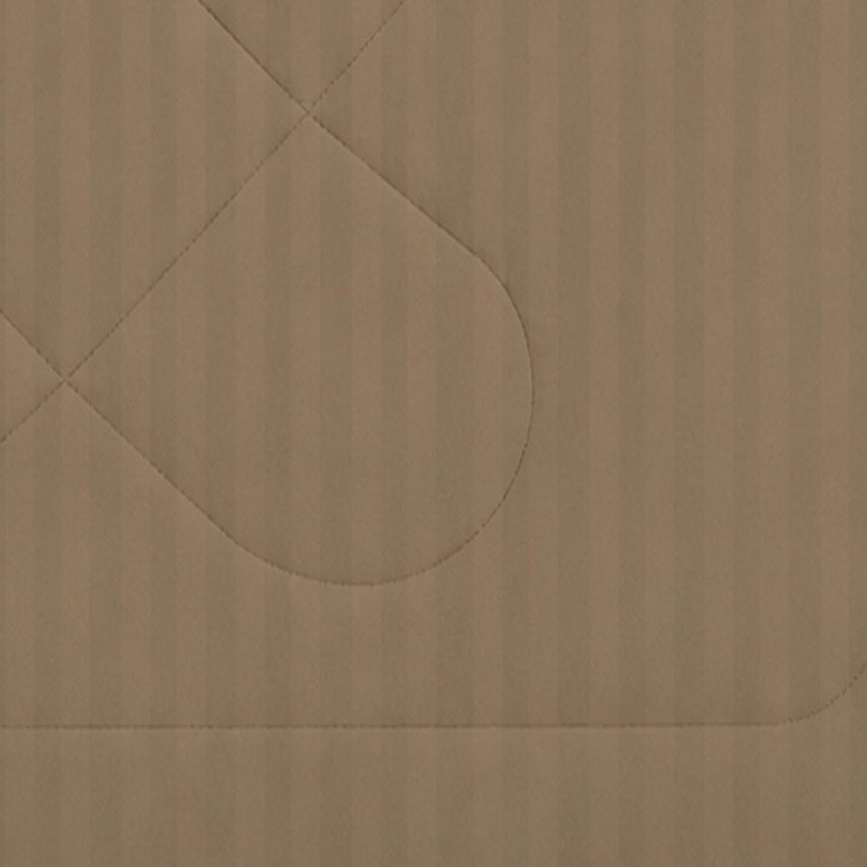 Solid Polyester Double Comforter- Camel